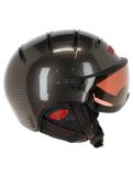 Miniaturansicht Kask, Elite pro, Skihelm mit Visier, carbon schwarz