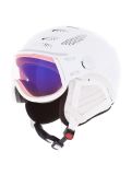 Miniaturansicht Cairn, Cosmos Evo NXT Skihelm mit Visier Unisex leather weiß 