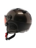 Miniaturansicht Kask, Piuma-R Elite Skihelm mit Visier Unisex Carbon/Black schwarz 