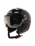 Miniaturansicht Kask, Piuma-R Chrome Visor Skihelm mit Visier Unisex Black/Silver schwarz, Zilver 