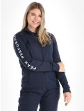 Miniaturansicht Peak Performance, W Rider Mid Zip Jacke Damen Blue Shadow-Blue Shadow blau 