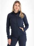 Miniaturansicht Peak Performance, W Rider Mid Zip Jacke Damen Blue Shadow-Blue Shadow blau 