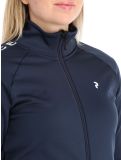 Miniaturansicht Peak Performance, W Rider Mid Zip Jacke Damen Blue Shadow-Blue Shadow blau 