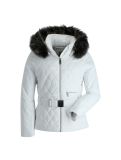 Miniaturansicht Poivre Blanc, Skijacke, Damen, weiß mit Gürtel