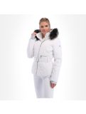 Miniaturansicht Poivre Blanc, Skijacke, Damen, weiß mit Gürtel