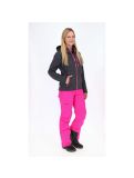 Miniaturansicht Kilpi, Elia, Softshell Jacke, Damen, Grau/Rosa