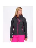 Miniaturansicht Kilpi, Elia, Softshell Jacke, Damen, Grau/Rosa