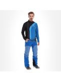 Miniaturansicht Spyder, Rival zip T-neck, Pullover, Herren, blau/schwarz