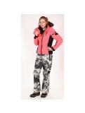 Miniaturansicht Superdry, Snow Puffer Skijacke, Damen, fluro koralle/schwarz 