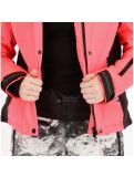 Miniaturansicht Superdry, Snow Puffer Skijacke, Damen, fluro koralle/schwarz 