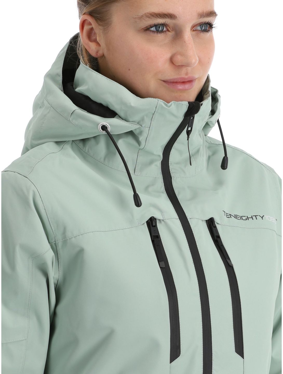 1080, Barb-T Skijacke Damen Green Milieu grün 