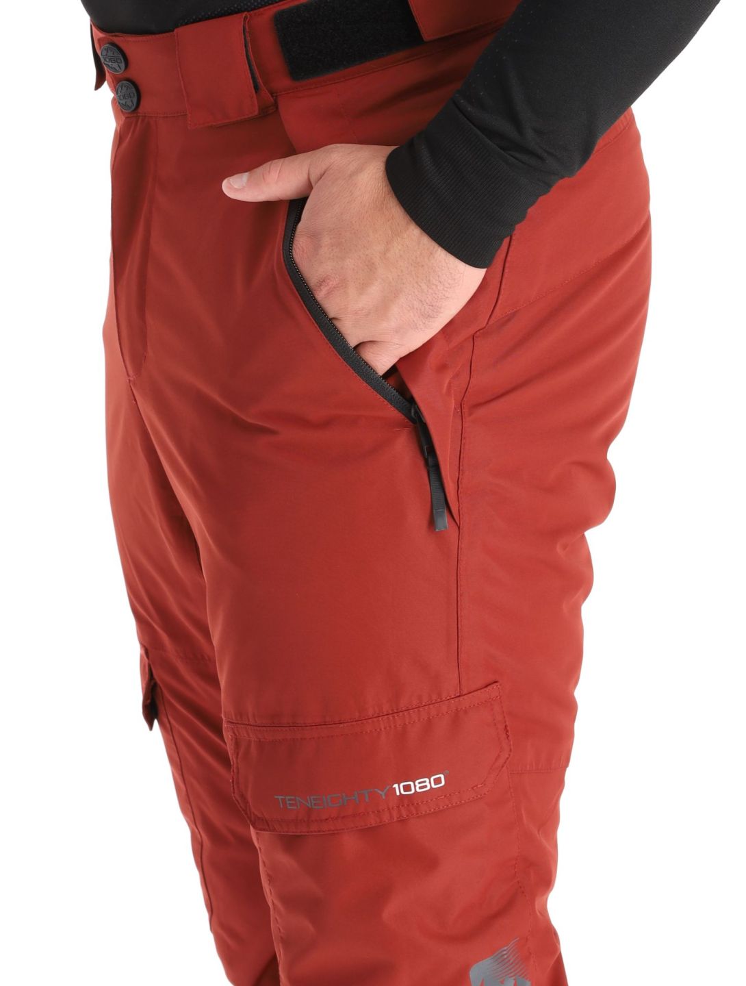 1080, Hoax-T Skihose Herren Burgundy rot 