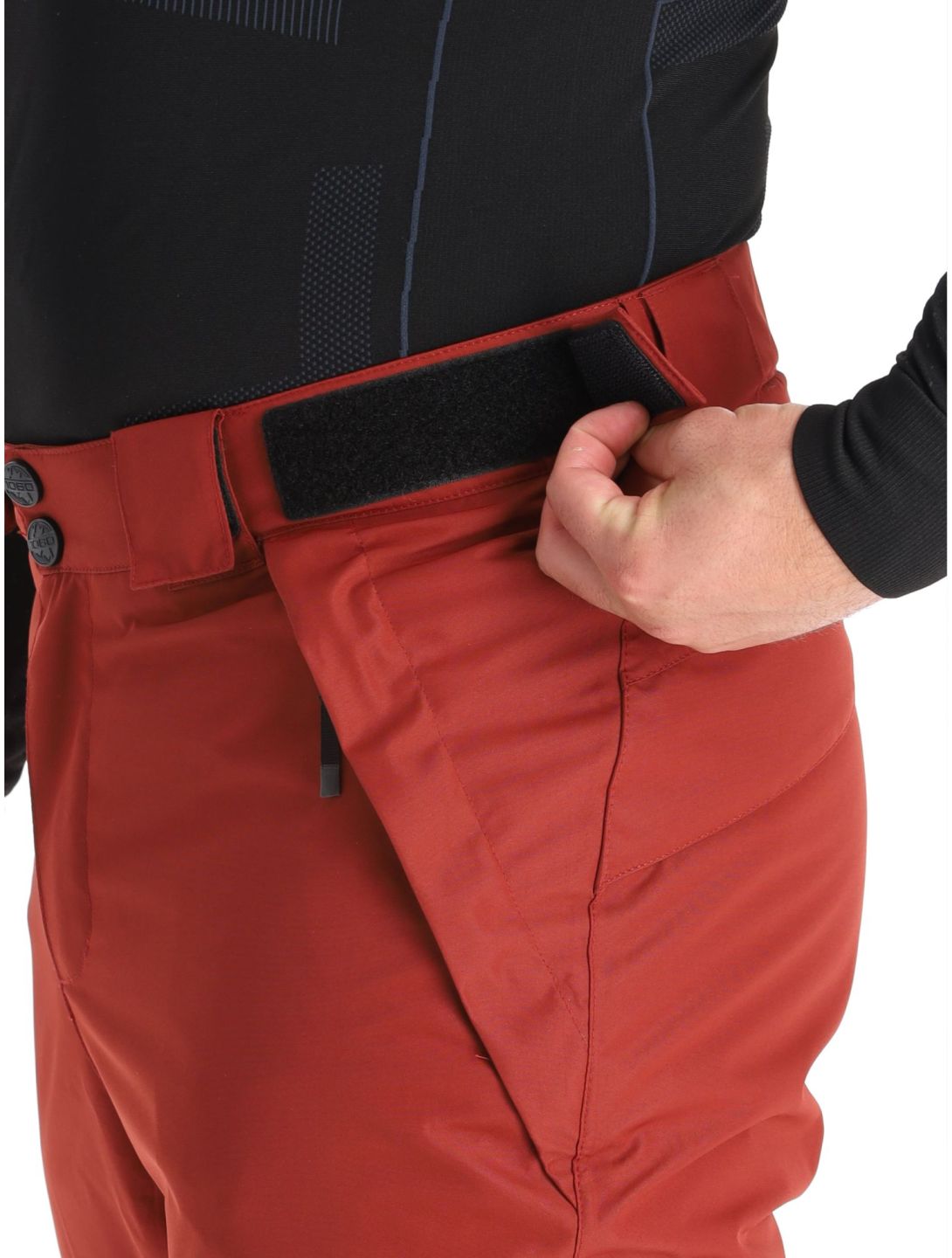 1080, Hoax-T Skihose Herren Burgundy rot 