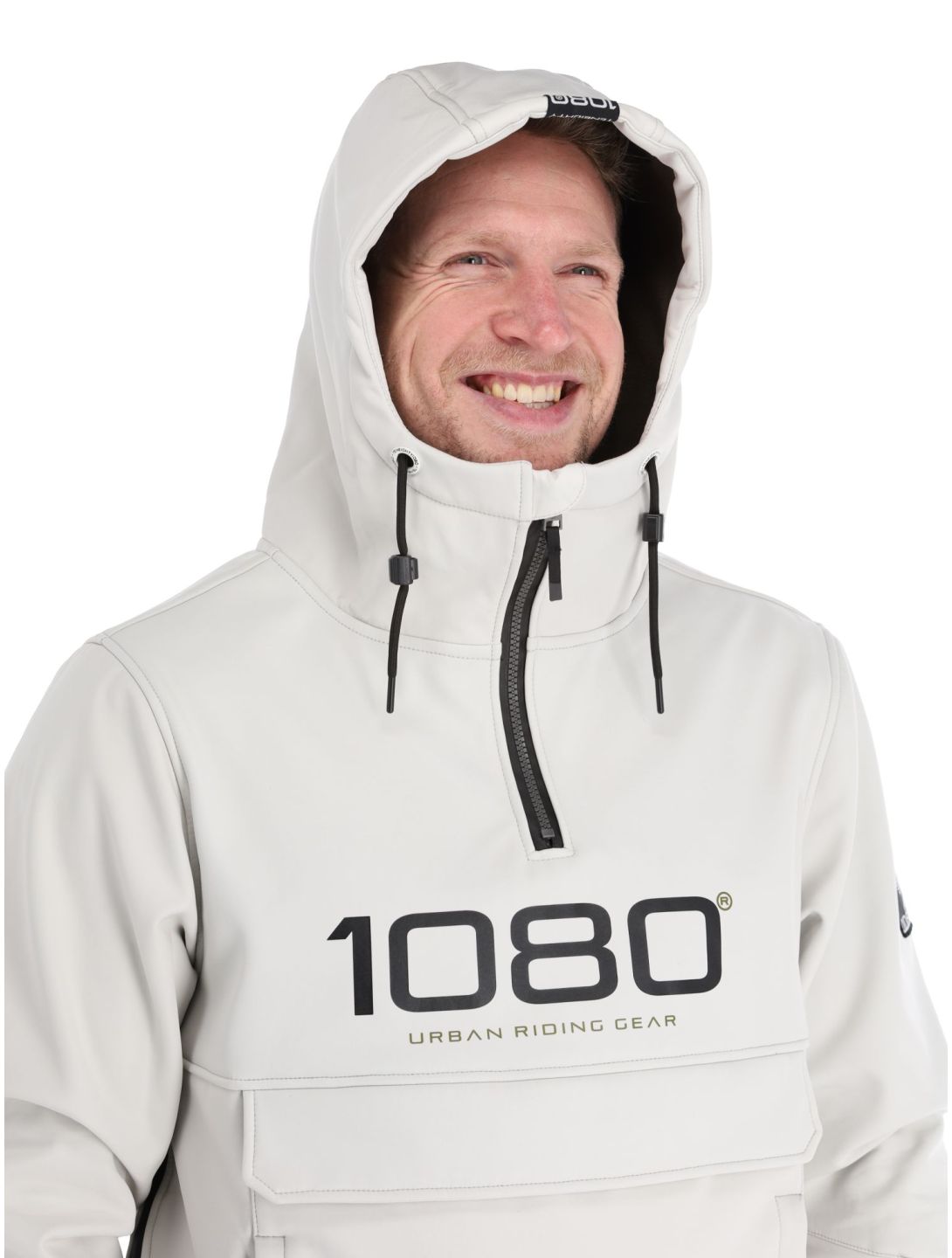 1080, Parker-T Winter Anorak Herren Light Grey grau 