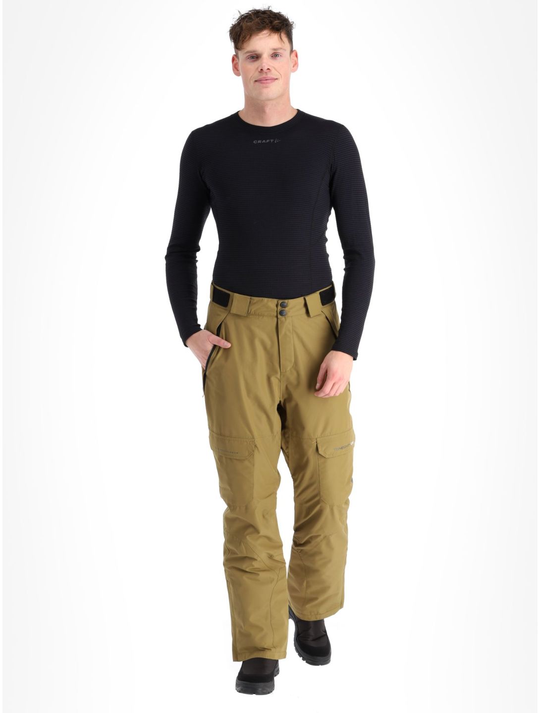 1080, Hoax-T Skihose Herren Military braun 