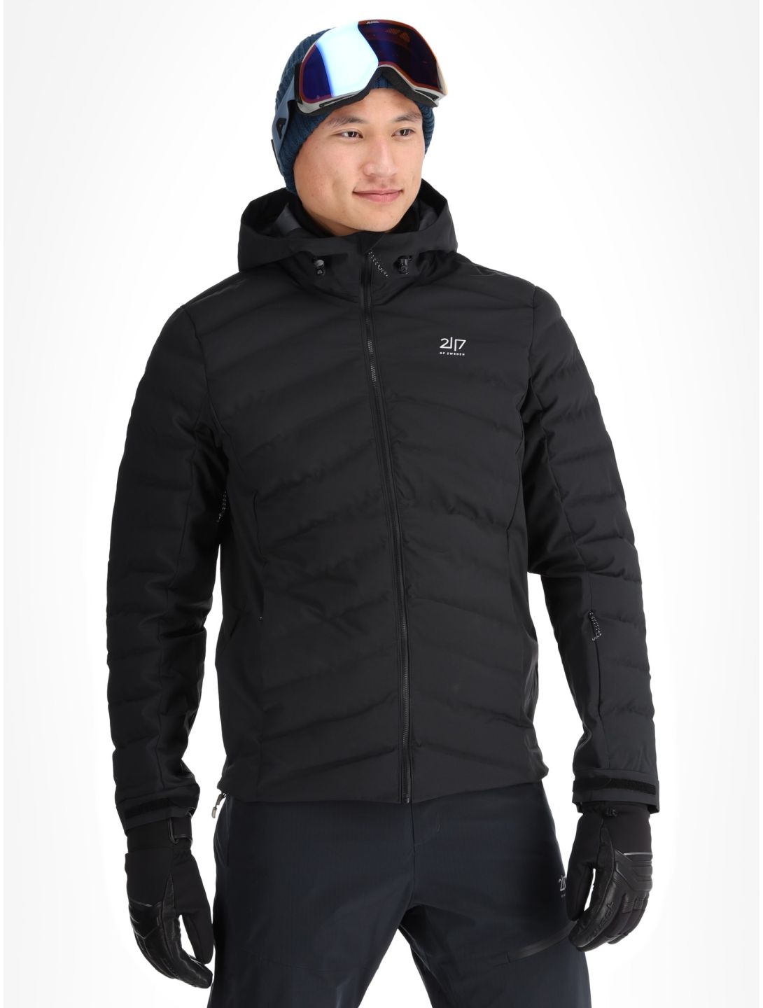 2117 of Sweden, Alip 3L Skijacke Herren Black schwarz 