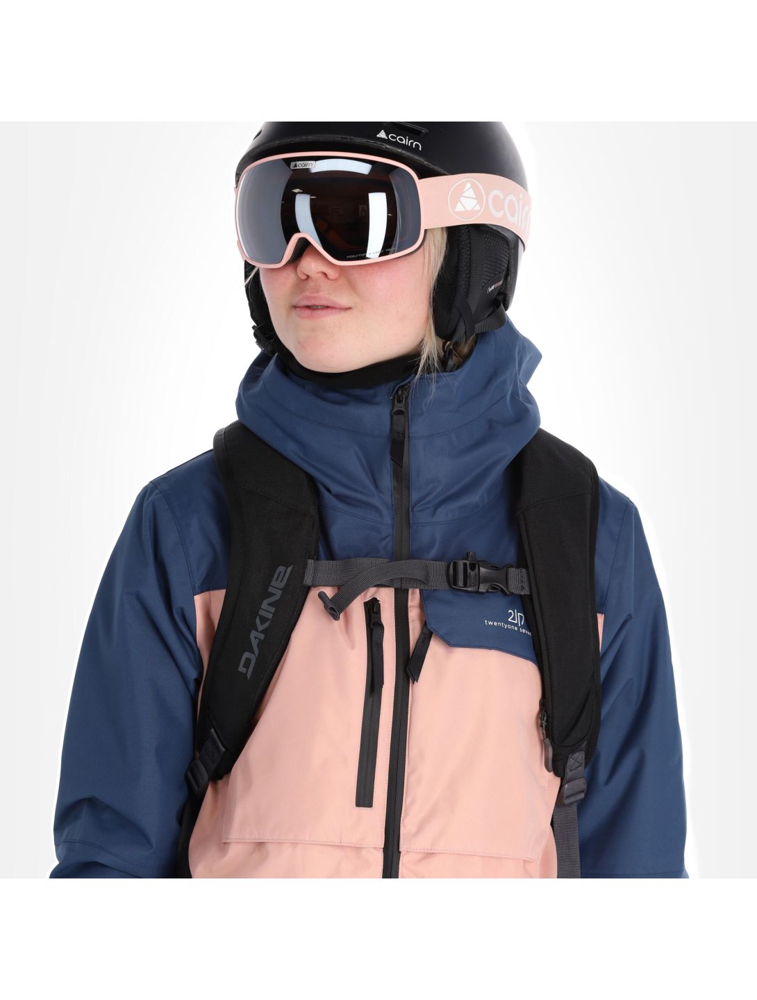 2117 of Sweden, Backa Skijacke Damen rosa 