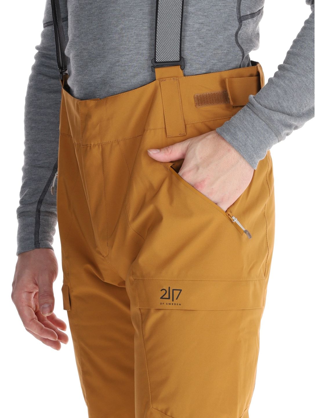 2117 of Sweden, Edum Skihose Herren Gold braun 