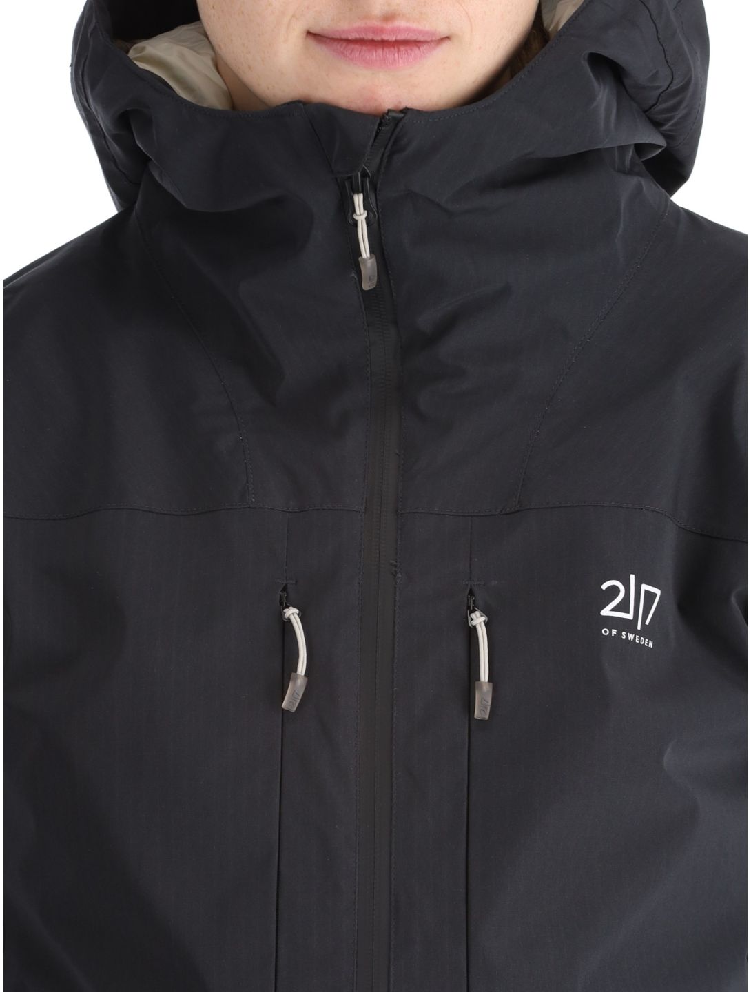 2117 of Sweden, Nausta Skijacke Damen Black schwarz 