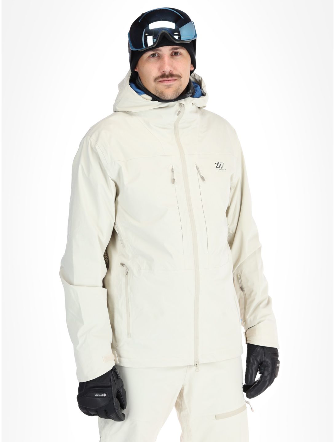 2117 of Sweden, Nausta Skijacke Herren Beige beige 