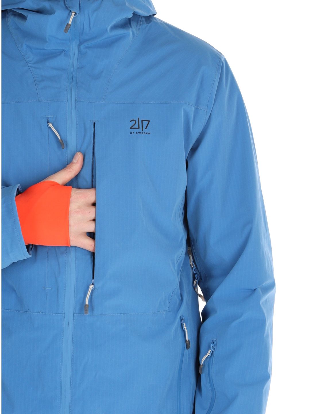 2117 of Sweden, Nausta Skijacke Herren Blue blau 