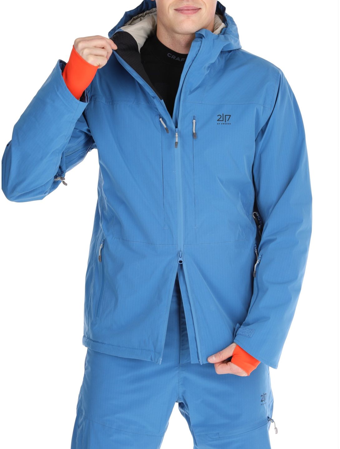 2117 of Sweden, Nausta Skijacke Herren Blue blau 