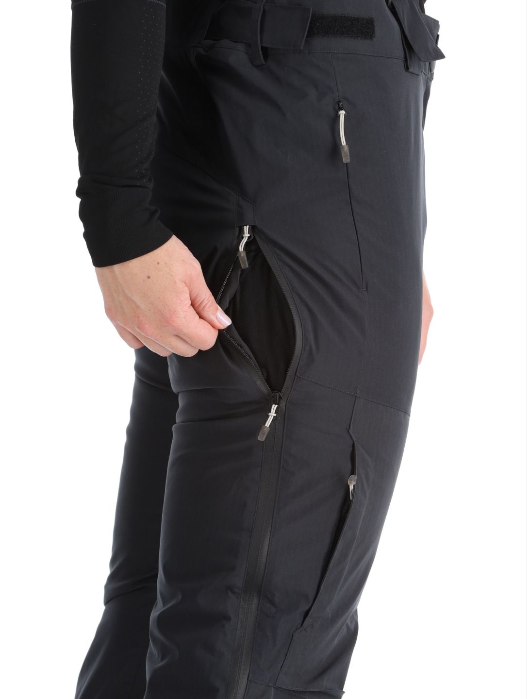 2117 of Sweden, Nausta Skihose Damen Black schwarz 