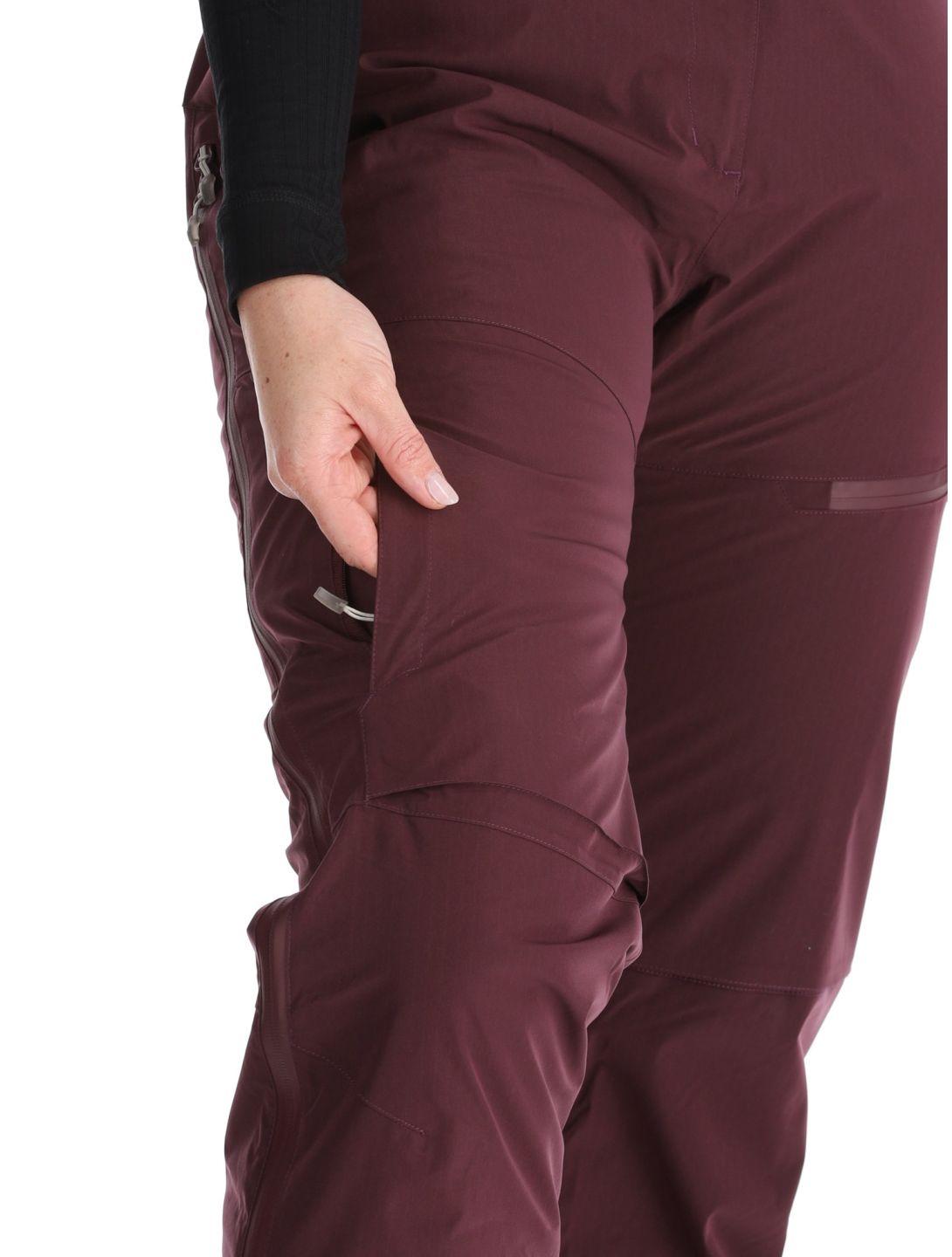 2117 of Sweden, Nausta Skihose Damen Dk Plum violett 