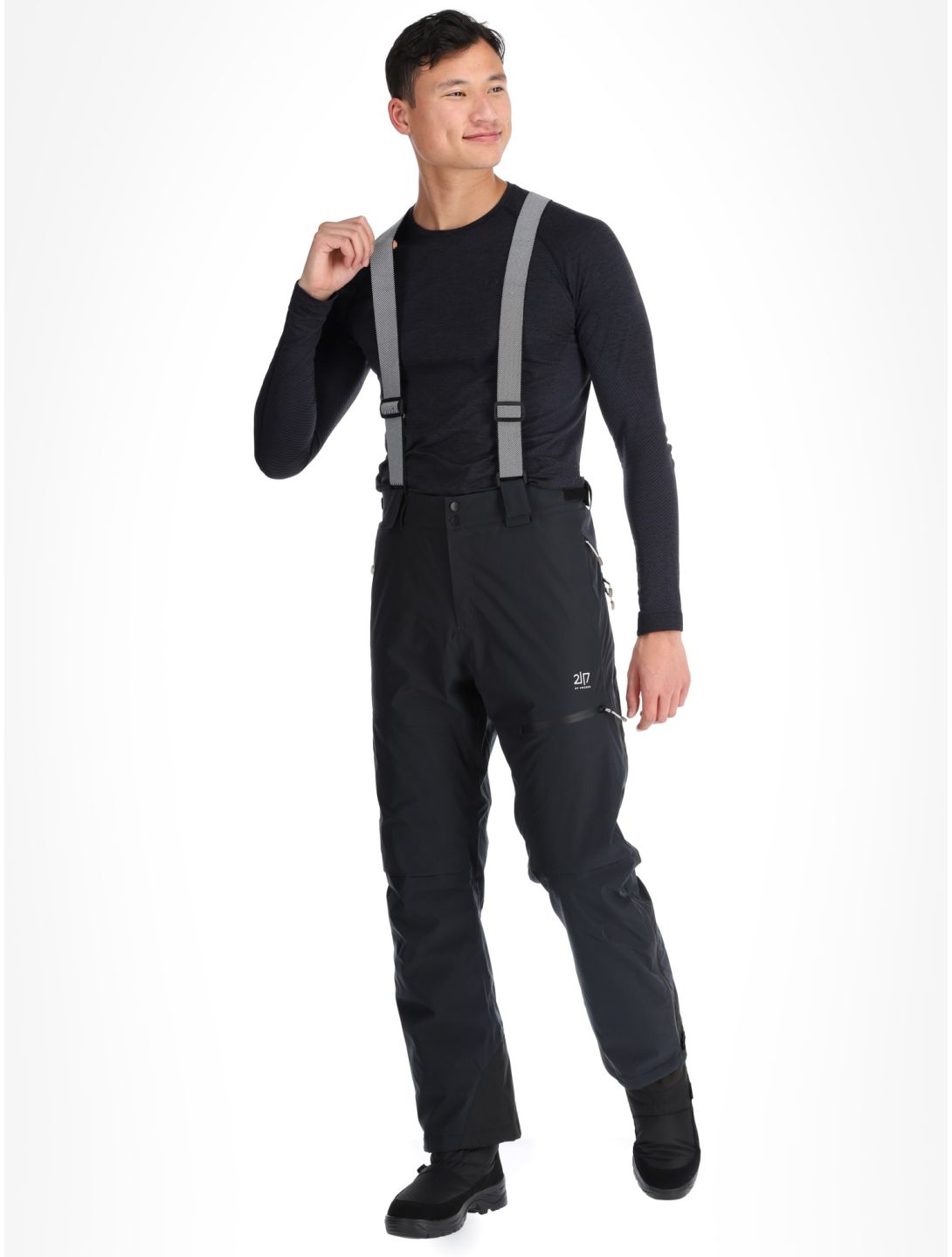 2117 of Sweden, Nausta Skihose Herren Black schwarz 