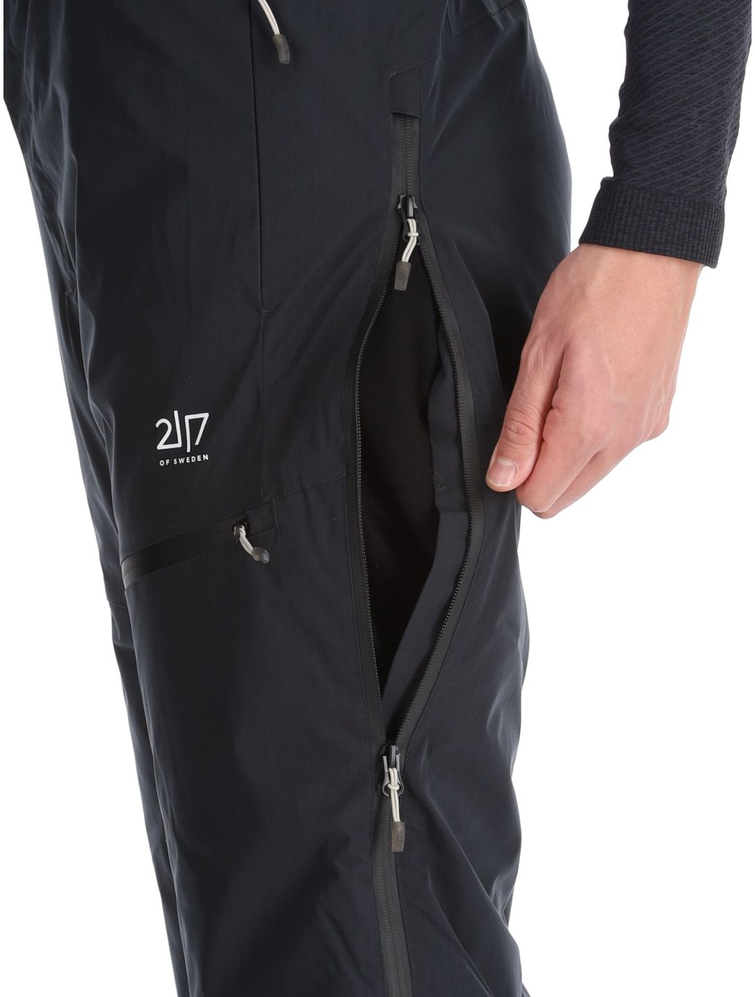 2117 of Sweden, Nausta Skihose Herren Black schwarz 