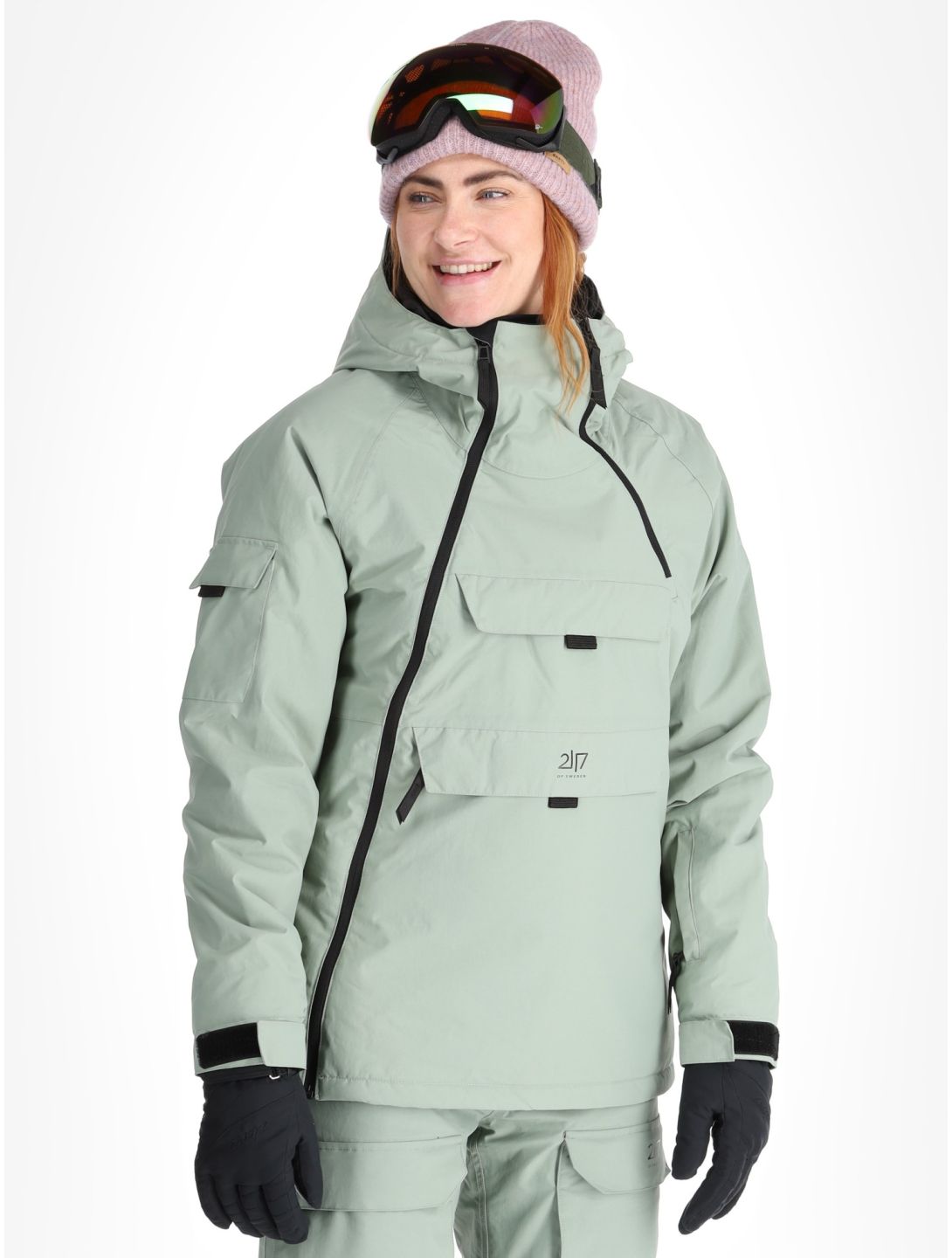 2117 of Sweden, Nelkerim Skijacke Damen Vintage Green grün 