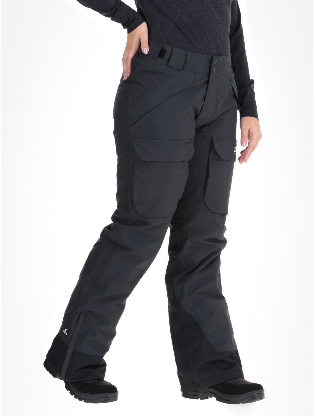 2117 of Sweden, Nelkerim Skihose Damen Black schwarz 