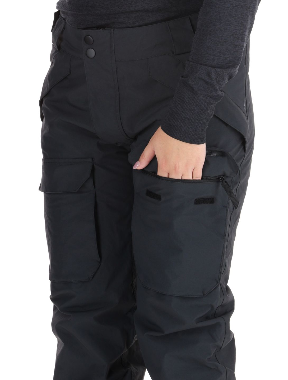 2117 of Sweden, Nelkerim Skihose Damen Black schwarz 