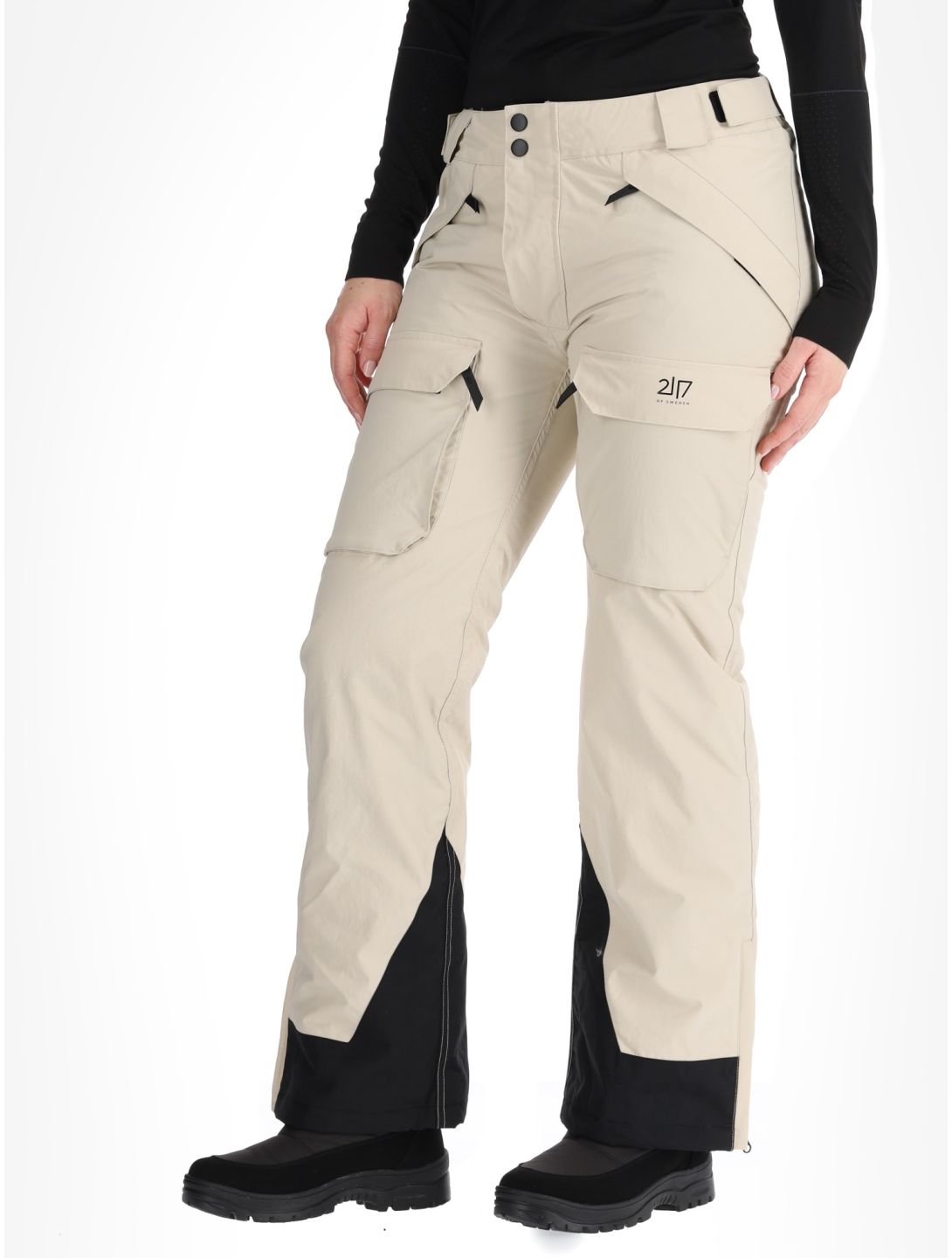 2117 of Sweden, Nelkerim Skihose Damen Beige beige 