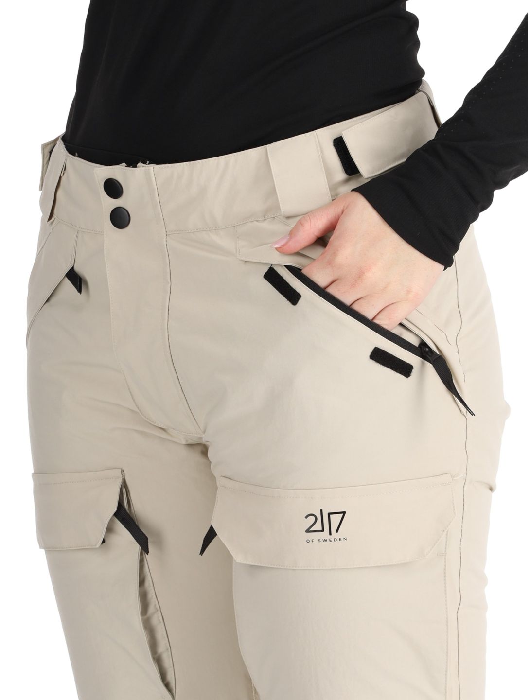 2117 of Sweden, Nelkerim Skihose Damen Beige beige 