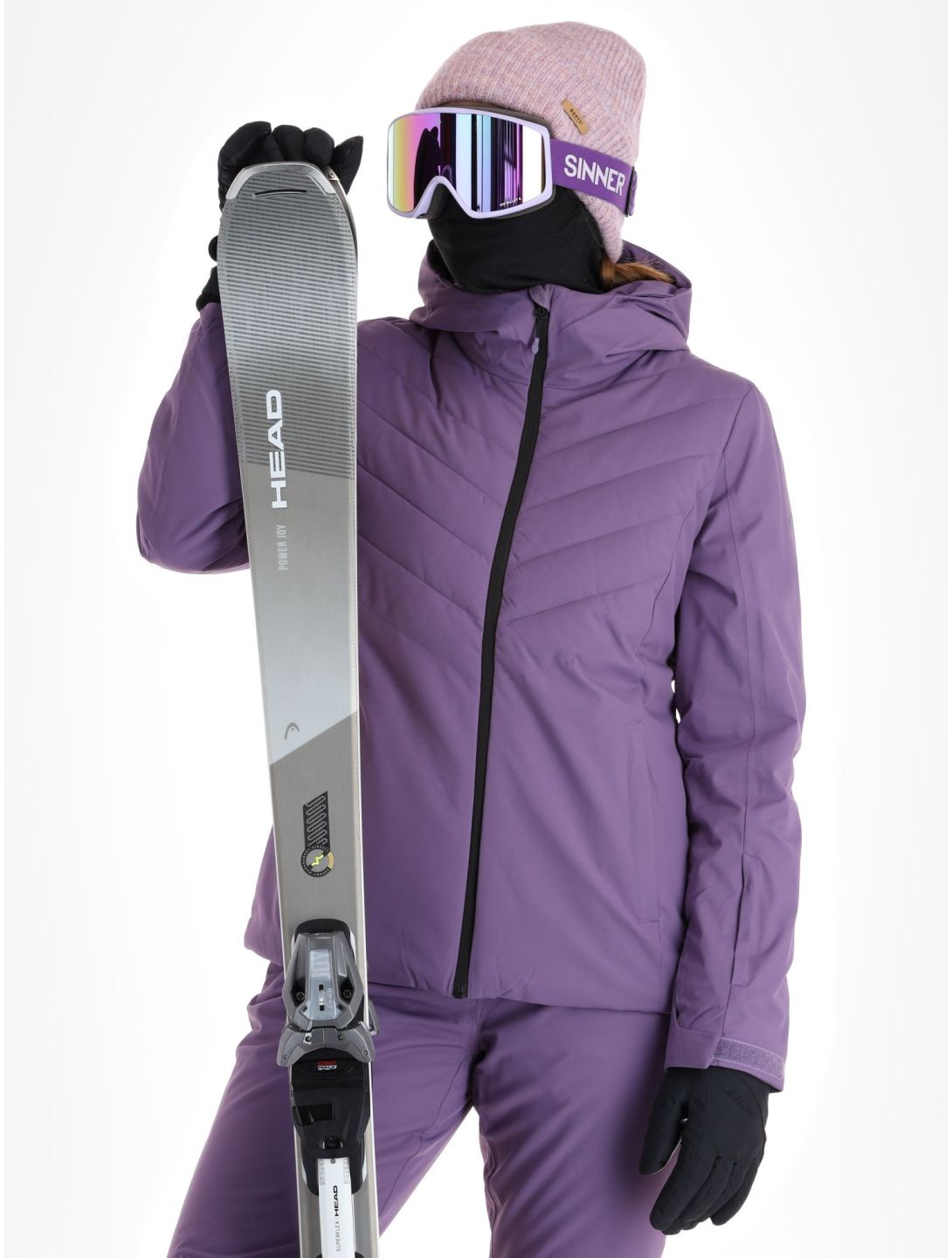 4F, Jacket  F122 Skijacke Damen Dark Violet violett 