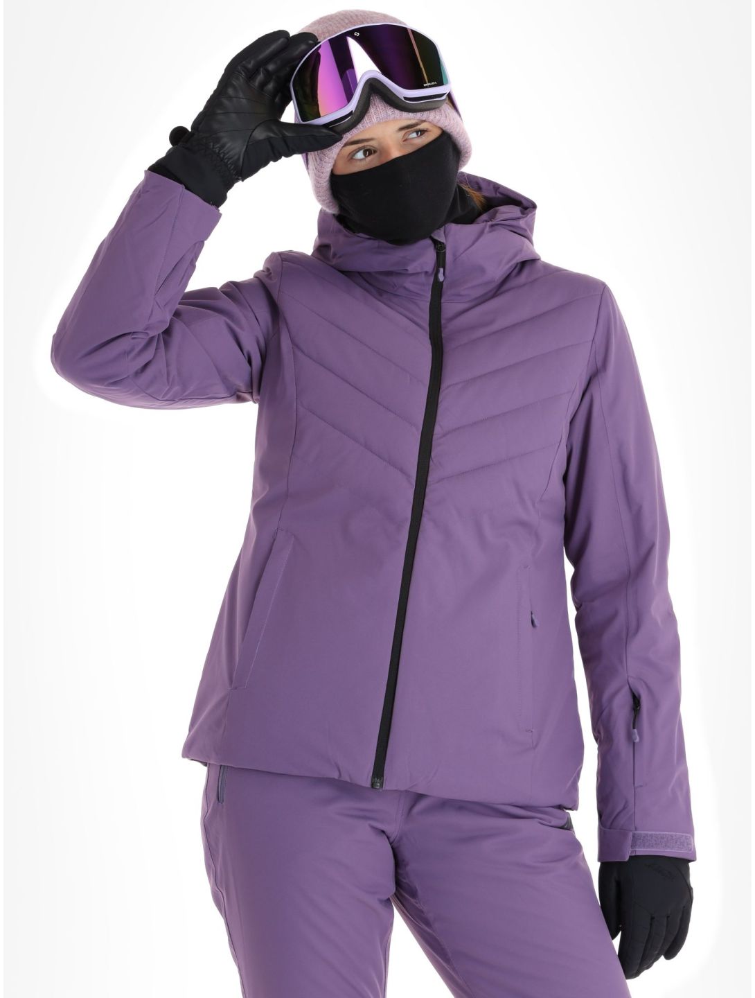 4F, Jacket  F122 Skijacke Damen Dark Violet violett 