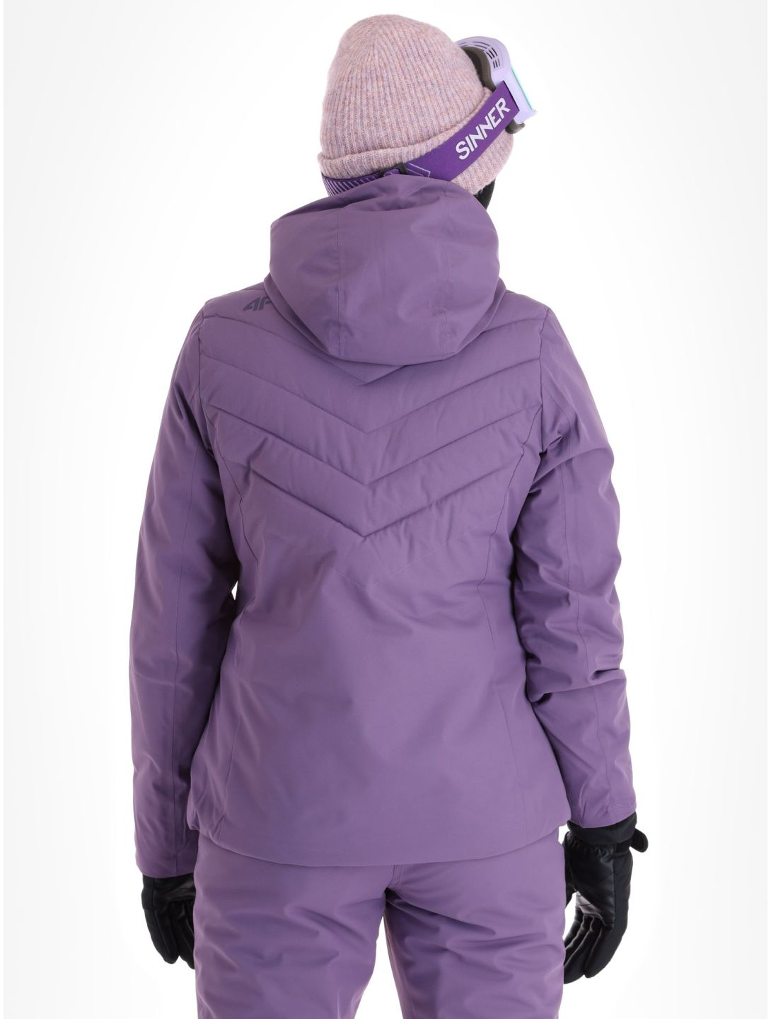 4F, Jacket  F122 Skijacke Damen Dark Violet violett 