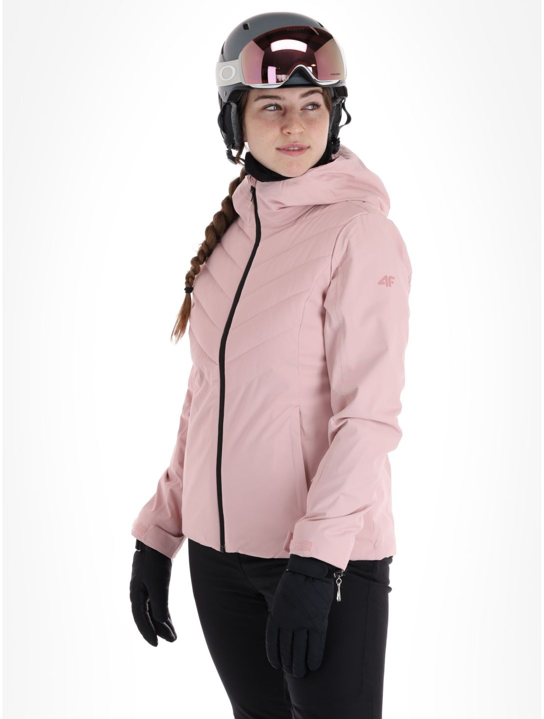 4F, Jacket  F122 Skijacke Damen Light Pink rosa 