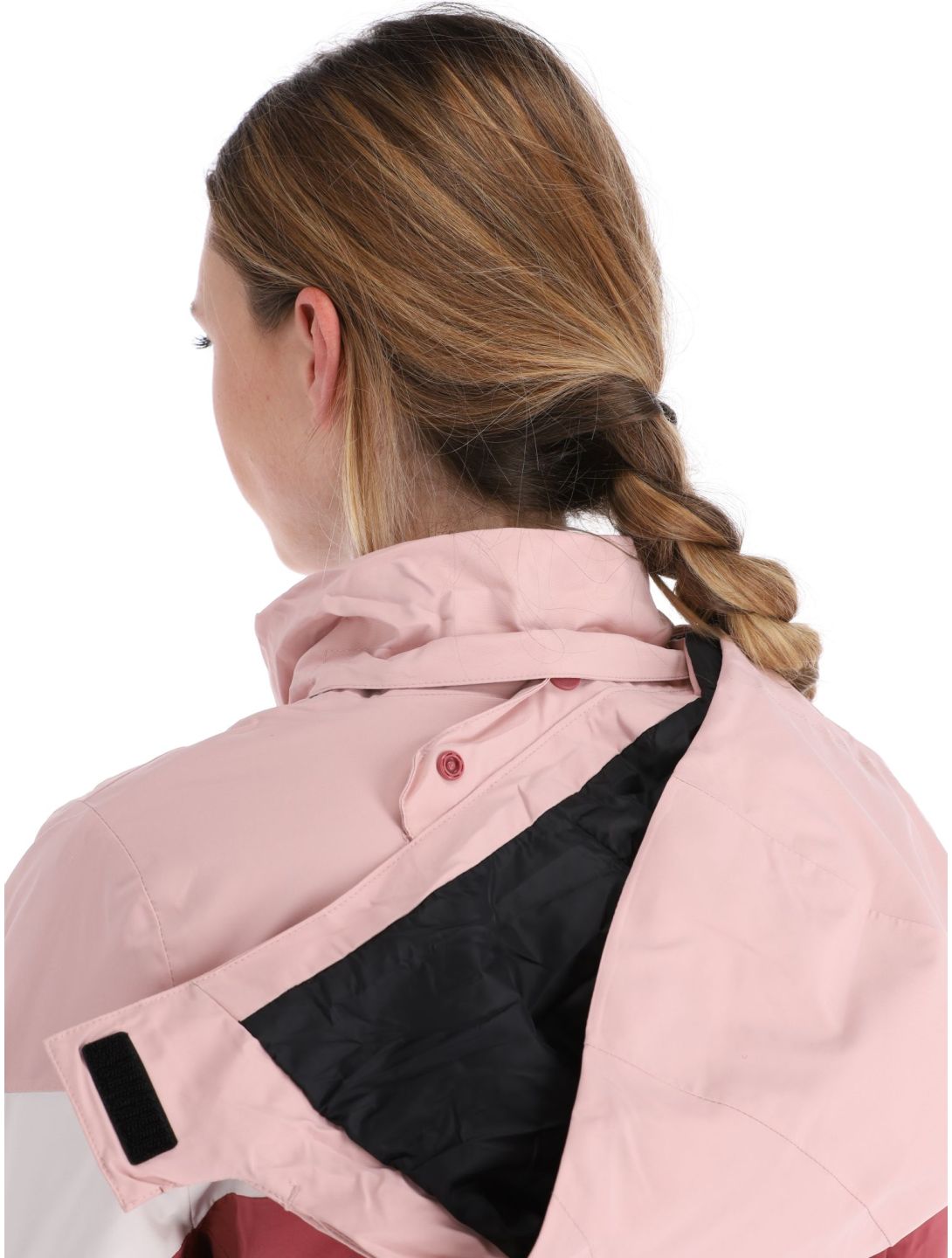 4F, Technical Jacket  F344 Skijacke Damen Dark Pink beige, rosa 