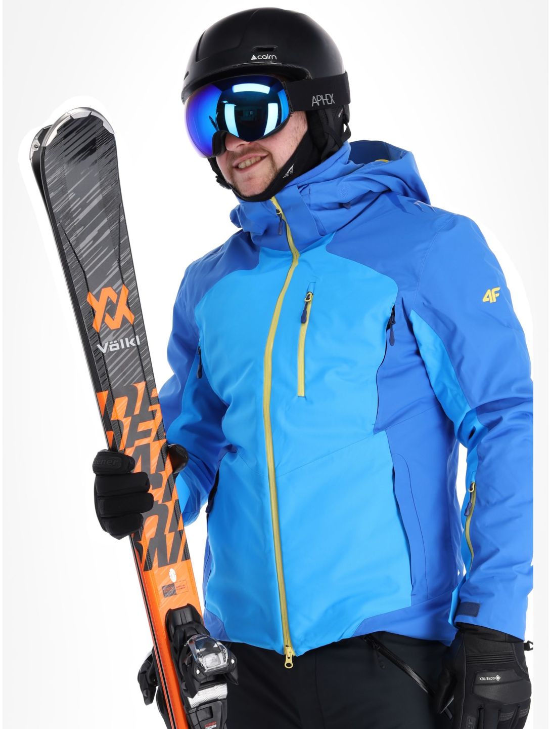 4F, Technical Jacket  M283 Skijacke Herren Blue blau 