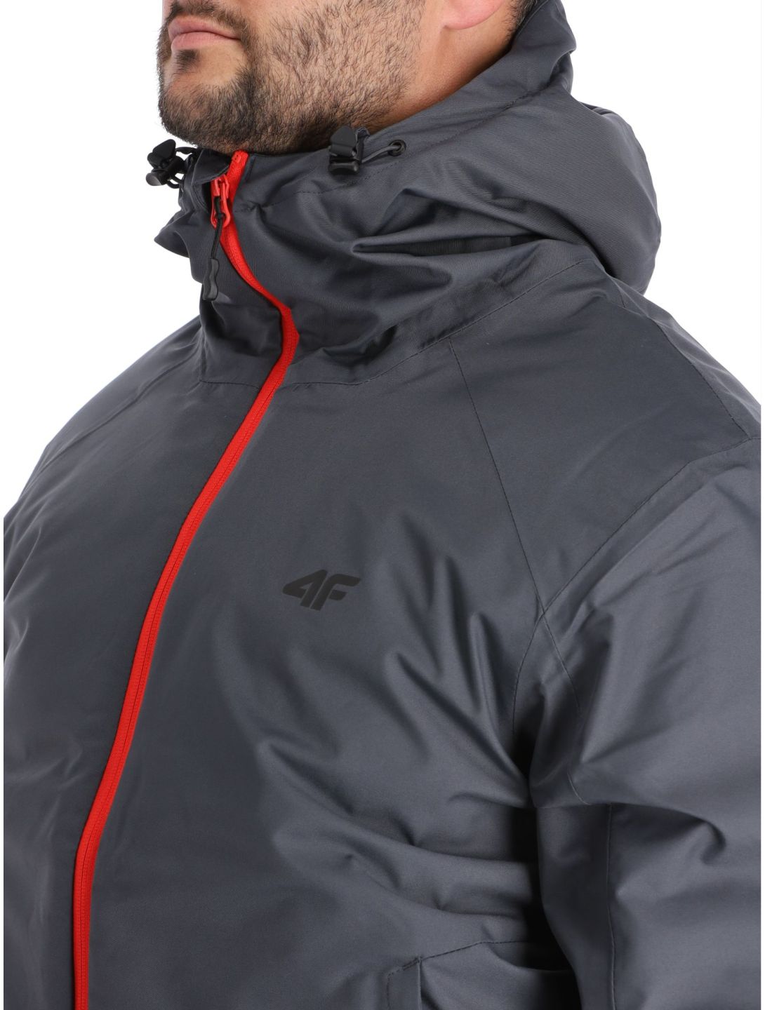 4F, Technical Jacket  M305 Skijacke Herren Anthracite grau 