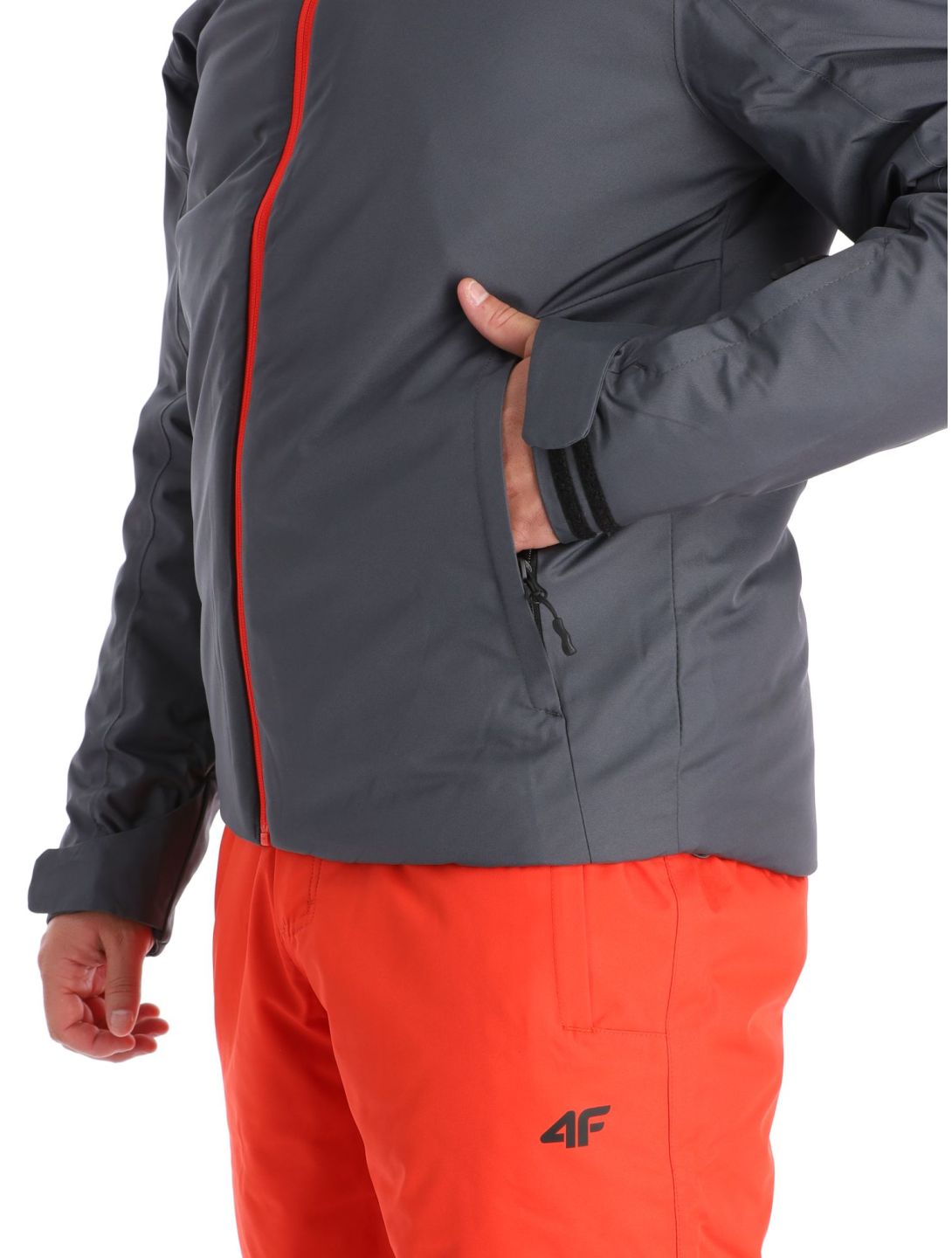 4F, Technical Jacket  M305 Skijacke Herren Anthracite grau 