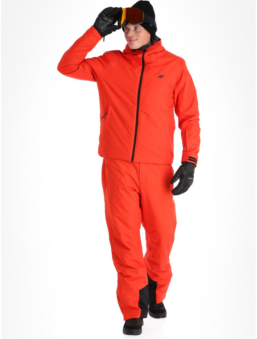 4F, Technical Jacket  M305 Skijacke Herren Red rot 