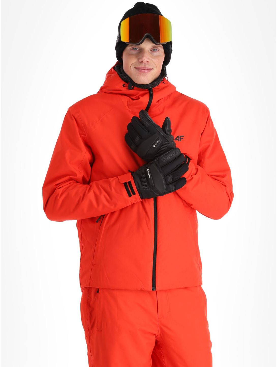 4F, Technical Jacket  M305 Skijacke Herren Red rot 