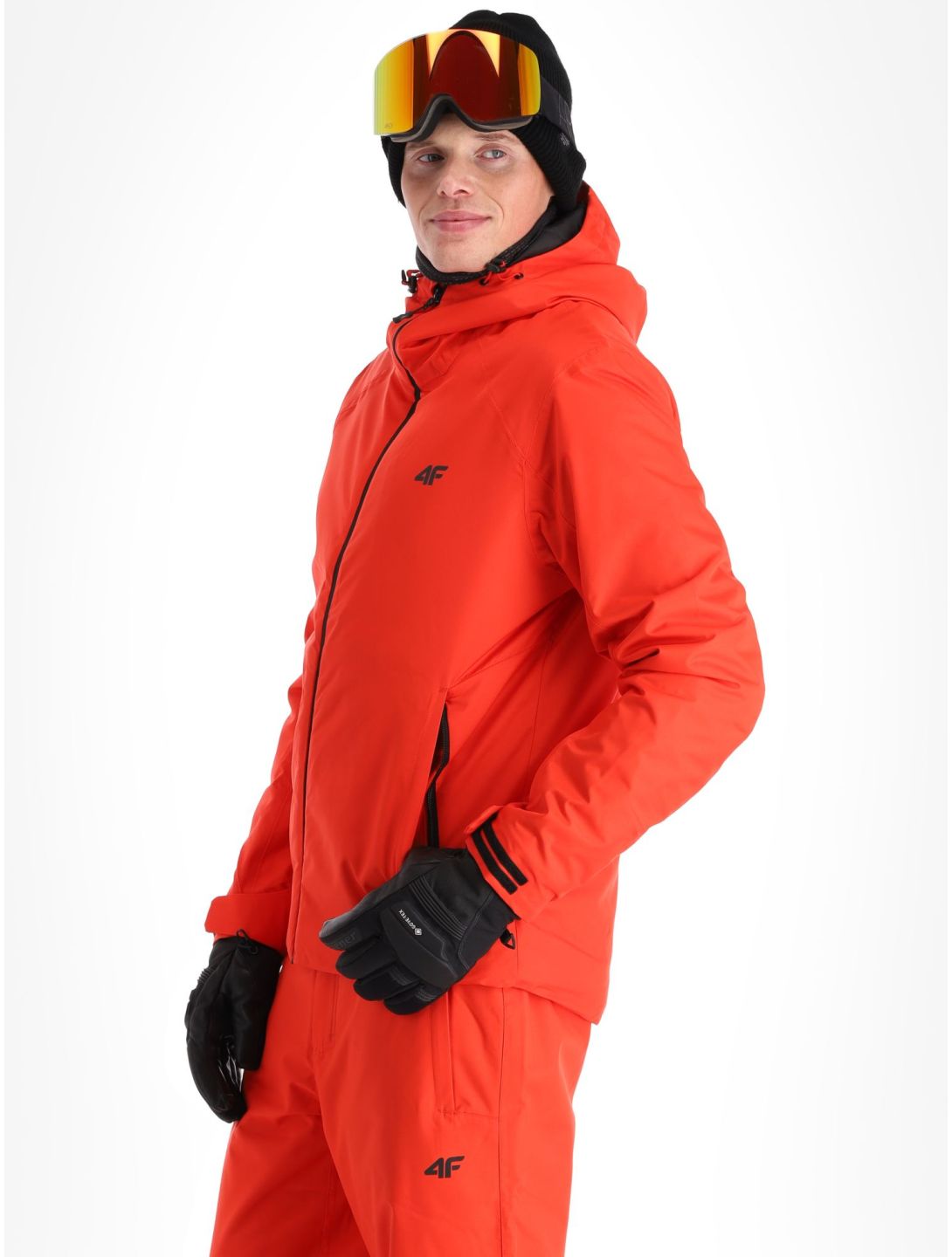 4F, Technical Jacket  M305 Skijacke Herren Red rot 