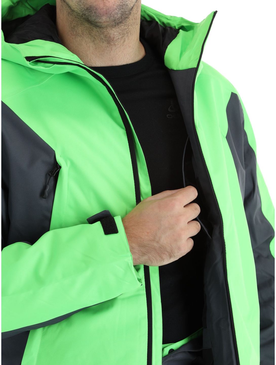 4F, Technical Jacket  M306 Skijacke Herren Canary Green grau, grün 