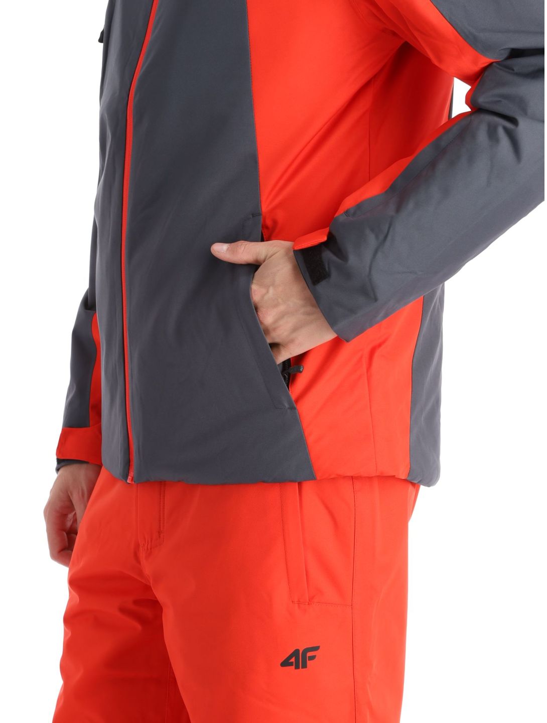 4F, Technical Jacket  M306 Skijacke Herren Red rot 