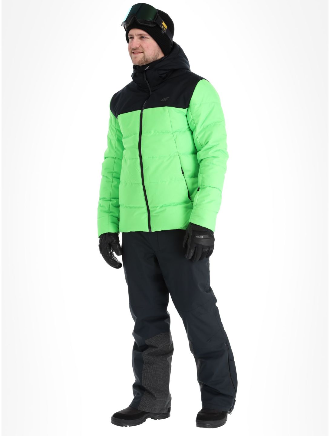 4F, Technical Jacket  M307 Skijacke Herren Canary Green grün 