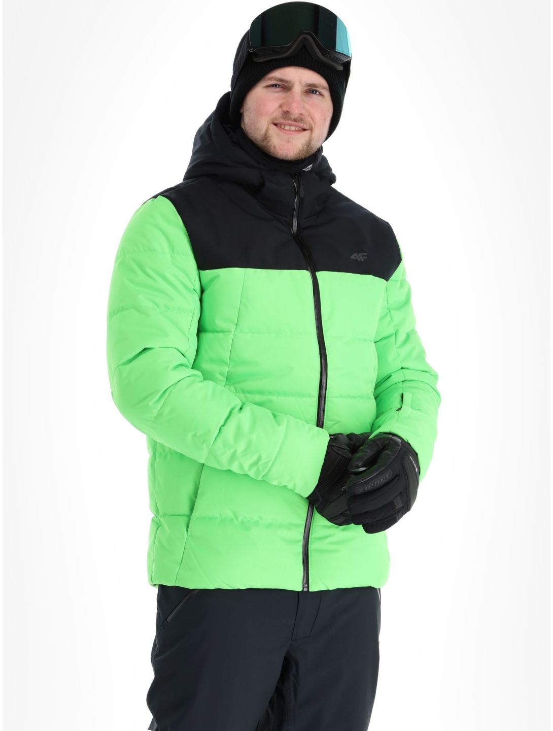 4F, Technical Jacket  M307 Skijacke Herren Canary Green grün 